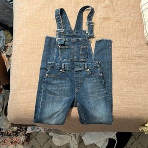 Free people jean overalls
